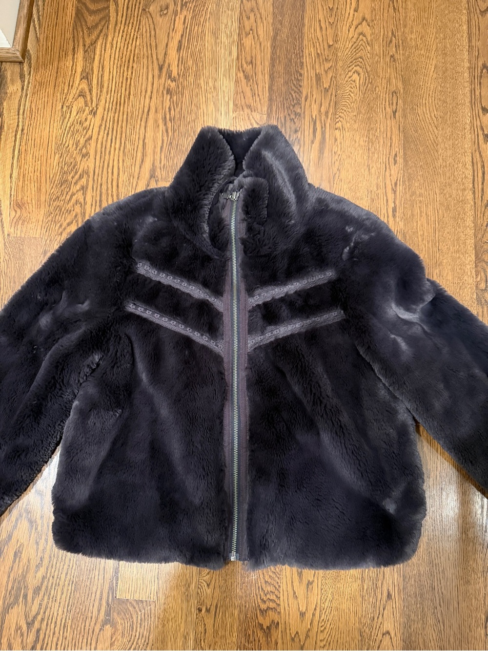 Anthropologie size M fur jacket!  AMAZING!